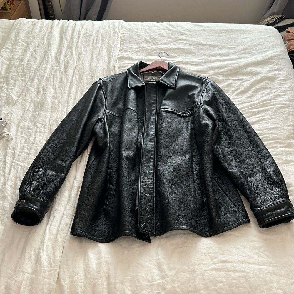 Wilson Leather XL black Jacket